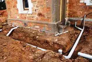 outside drainage Potters Bar